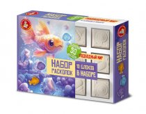 Набор для раскопок Подводный мир (12 блоков, 12 рыбок, 38 морских обитателей)