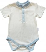 Папитто Боди "Горошек" короткий рукав р.56-80 см арт.133-08