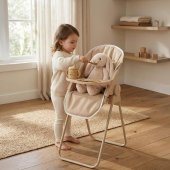 Стул для кормления для кукол UNIX Kids Doll Camel Стул для кормления для кукол UNIX Kids Doll Camel