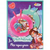 Мяч гимнастический "Enchantimals" 55 см с рожками арт.SJ-18(GL)
