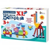 Мозаика магнитная "Всякая всячина" XL 122 элемента арт.02741