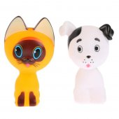 Набор игрушек для купания Котенок Гав и щенок Набор игрушек для купания Котенок Гав и щенок