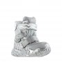 Сапоги для девочки KAKADU р.28-33 серебристый, мембрана арт.9308C
