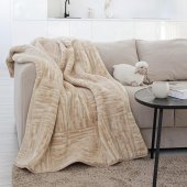 Плед Woolhouse Береста 220*200 см из шерсти мериноса