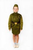 Военная форма Солдаточка Люкс 8-10 лет рост 140-152 см