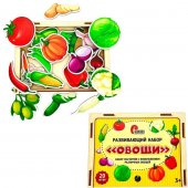 Деревянная Игра Овощи набор магнитов АПЛ243 Деревянная Игра Овощи набор магнитов АПЛ243