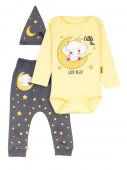 Комплект "Elephant yellow" желтый, 3-9 мес арт.OR26
