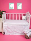 Наматрасник 60*120 Lime Time мулетон пл. 160 гр. м2															