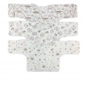 Распашонка из интерлока пенье, закрытые ручки арт.РП100