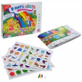 Игра настольная 3+ " Русский стиль " В мире цвета с Алисой и Никитой