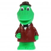 Игрушка для купания "Капитошка" Крокодил Гена пищалка арт.6R Игрушка для купания "Капитошка" Крокодил Гена пищалка арт.6R