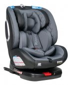 Автокресло Farfello YB102A NEW Isofix 0-36 кг Тёмно-серый/экокожа Dark grey/Black PU