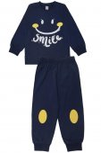 Пижама для мальчика BONITO KIDS р.98-122 см темно-синий арт.ВК1548М