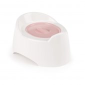 Горшок детский Малышка с крышкой, белый