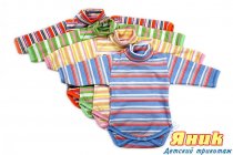 Боди водолазка стрейч "Полоска"