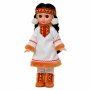 Кукла Весна Эля в костюме народа Севера 30 см