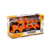 Автомобиль с подъёмником инерционный Профи (со светом и звуком) в коробке Автомобиль с подъёмником инерционный Профи (со светом и звуком) в коробке
