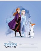 Тетрадь А5 12л Hatber Холодное сердце клетка, на скобе, обложка мелованный картон Тетрадь А5 12л Hatber Холодное сердце клетка, на скобе, обложка мелованный картон