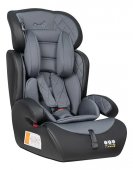 Автокресло 9-36 кг Farfello YB702A Dark grey/Black PU