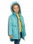 Куртка для девочек Пеликан 3-6 лет, цвет лед арт.GZXL3137