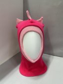 Шапка-шлем Единорожка с х/б подкладом фуксия/розовый размер 46-48 48-50 50-52 52-54 арт.F-108-41