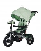 Велосипед трехколесный Moby kids Leader 360° 12x10 AIR Car светло-зеленый