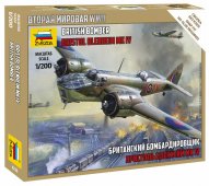 Сборная модель Британский бомбардировщик Бристоль Бленхейм MK-IV