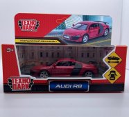 Инерционная металлическая модель - Audi R8 GT, 11,4 см, открываются двери арт.67333