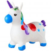 Животное-прыгун Единорог музыкальный, белый арт.JB0207268 Животное-прыгун Единорог музыкальный, белый арт.JB0207268