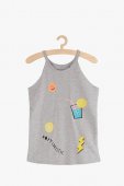 Майка для девочек рост 134 см цвет серый арт.4I3838