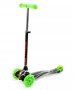 Самокат 3-х колесный с принтом, светящиеся колеса, разные расцветки арт.RR1-S