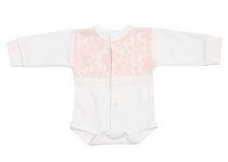 Боди -Кофточка "Кружево" №1 интерлок кнопки