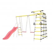 Дачный комплекс ROMANA Богатырь Плюс-2 NEW 2022 (белый/желтый)