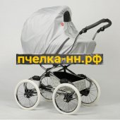 Чехол от дождя и снега на люльку (ткань) Ruivo светло-серый
