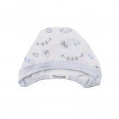 Чепчик для мальчика Linas baby размер 36-40 голубой арт 739-2