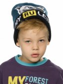 Шапка для мальчиков "Гоним на север" синий р.48-50 арт.BKQW3192