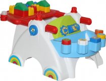 Полесье 54555 Игровой центр "Беби" + Набор (17 элементов) (в пакете)