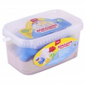 Домашняя песочница LORI Морской песок 2 кг с формочками ДП-019