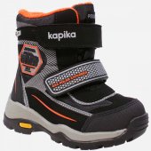 Ботинки Капика мембрана для мальчика р.25-29 черный арт.42374-1