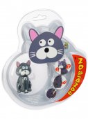 Фигурка Bondibon "Ребятам о Зверятах" Кошка, со светом и звуком арт.ВВ4740