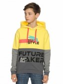 Толстовка для мальчиков "Техногений" желтый 6, 7 лет арт.BFNK4216 Толстовка для мальчиков "Техногений" желтый 6, 7 лет арт.BFNK4216
