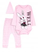 Комплект "Well pink" розовый, 3-9 мес арт.OR34