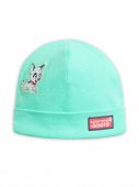 Шапка для мальчиков "На страже спокойствия" ментол 1-12 мес Шапка для мальчиков "На страже спокойствия" ментол 1-12 мес
