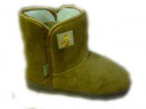 Угги 6125012 детские, аппликация -дракончик, иск. Мех, иск. Замша