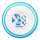 Тарелка глубокая BABOO "Transport"  6 мес+