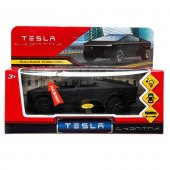 Металлическая модель Tesla Cybertruck ТМ Технопарк CYBERTRCK-12SL-MAT-BK