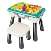 Игровой набор Супершеф со столиком 50*33*39,5см и табуретом 26*26*22,5см