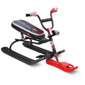 Снегокат Ника Snowdrive черный каркас, цвет nika kids snowdrive 5 СНД3