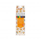 Фломастеры Bruno Visconti HappyColor 6 цветов смываемые, на водной основе арт.32-0024