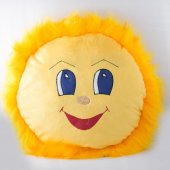 Мягкая игрушка-подушка Солнышко 45 см арт.850 Мягкая игрушка-подушка Солнышко 45 см арт.850